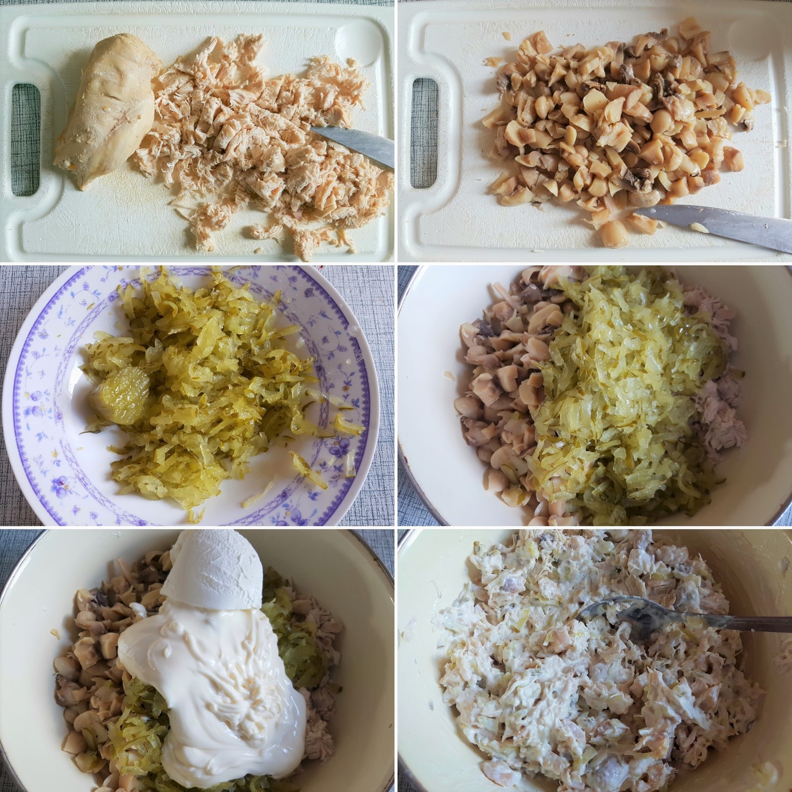 Salata-sa-piletinom-i-sampinjonima-5