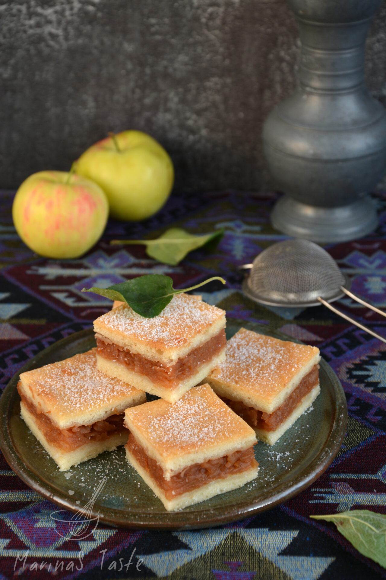 Posna-lenja-pita-sa-jabukama-3