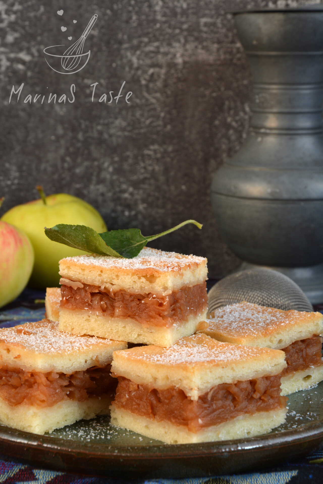 Posna-lenja-pita-sa-jabukama-5