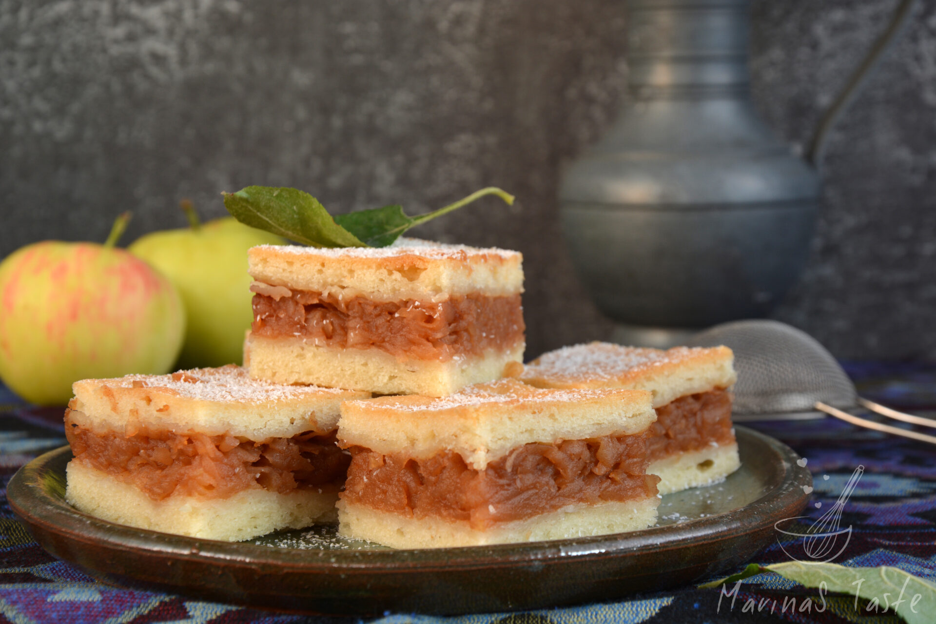 Posna-lenja-pita-sa-jabukama-6