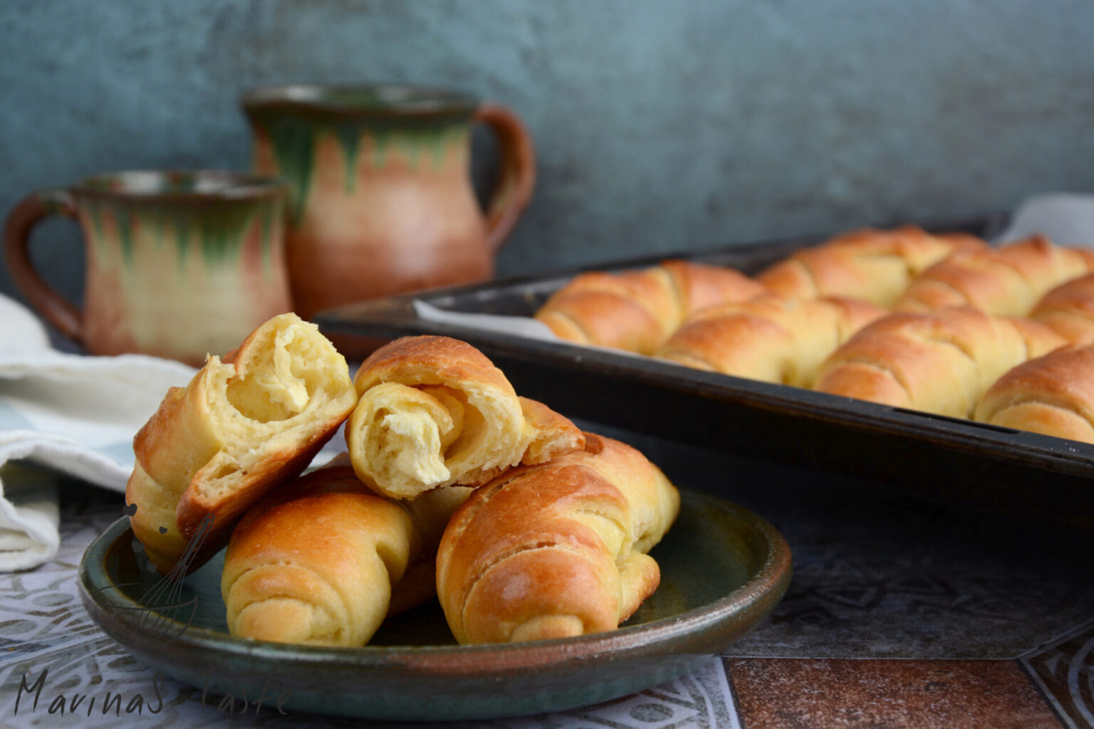 Kiflice sa sirom - MarinaS Taste Kiflice sa sirom - MarinaS Taste